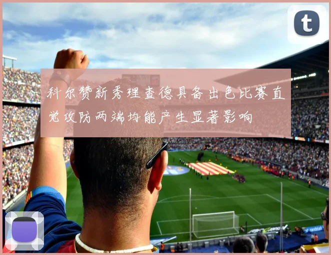 科尔赞新秀理查德具备出色比赛直觉攻防两端均能产生显著影响